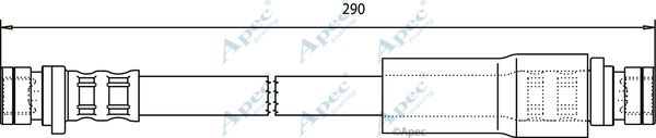 APEC BRAKING Тормозной шланг HOS3122